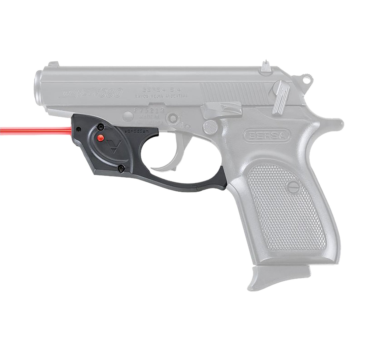 Viridian 9120006 Red Laser Sight E-Series Bersa Thunder 380 Trigger Guard Mounted Black