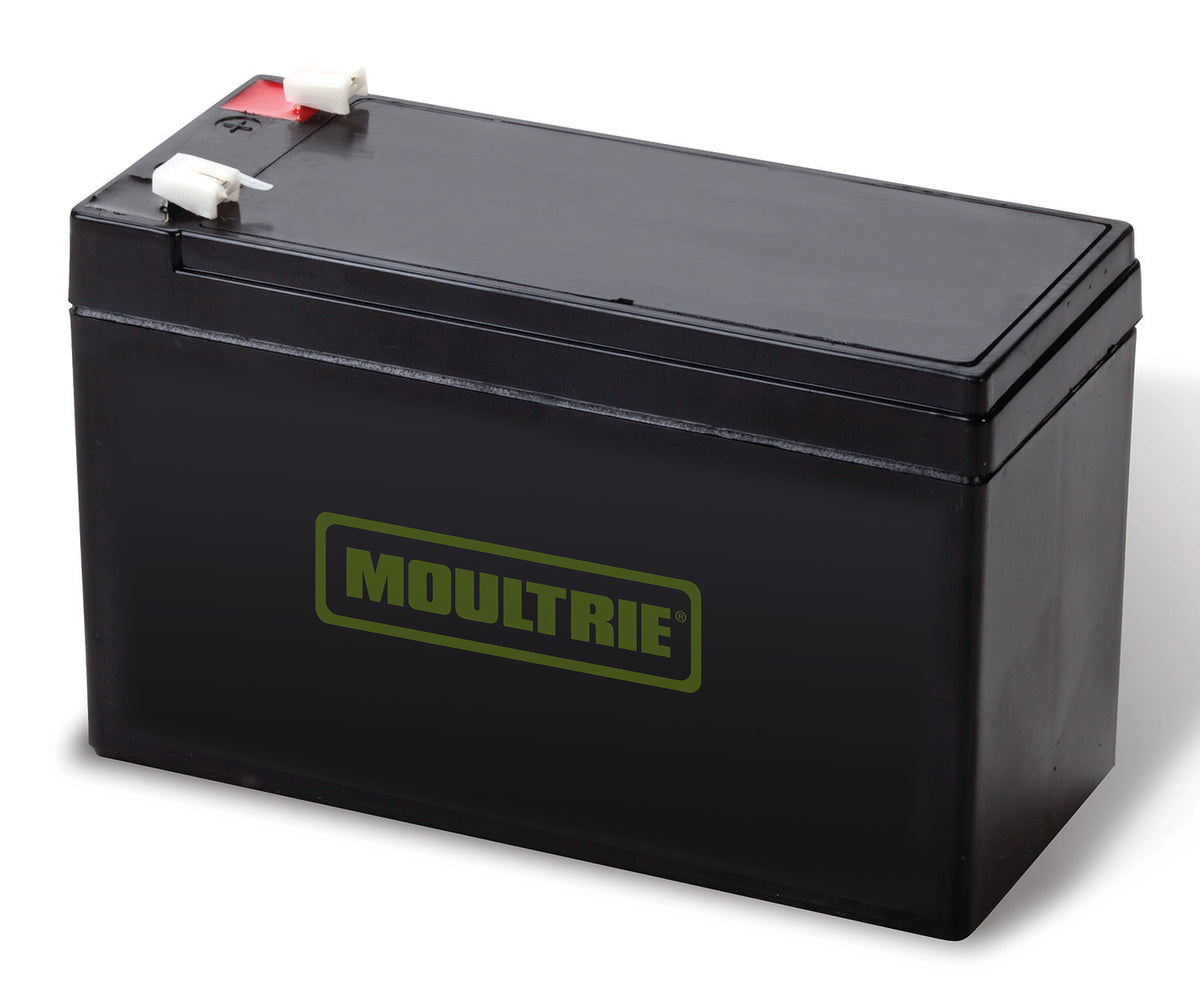 Moultrie MCA13093 Black 12V Rechargeable Battery Compatible with Moultrie Feeders