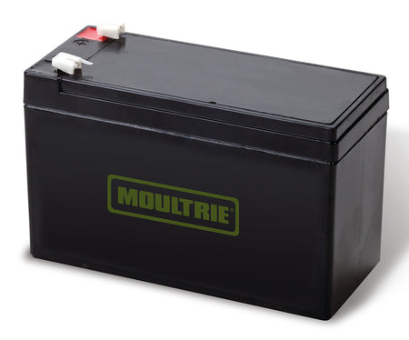 Moultrie MCA13093 Black 12V Rechargeable Battery Compatible with Moultrie Feeders