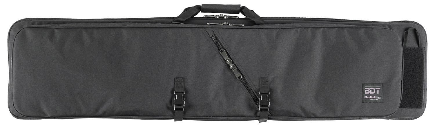 Bulldog Double Gun Case 52-Inch Black Nylon Holds 2 Long Guns