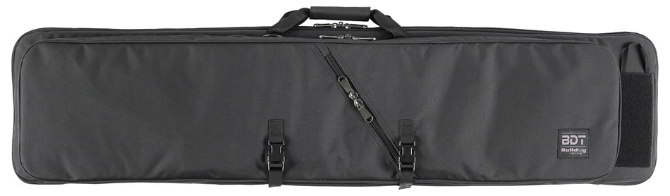 Bulldog Double Gun Case 52-Inch Black Nylon Holds 2 Long Guns