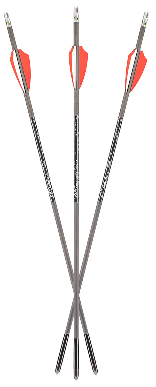 Axe Crossbows AX10004 Axe 440 Bolts and Lighted Nock Combo Gray/Orange/White 19" 3 Pack