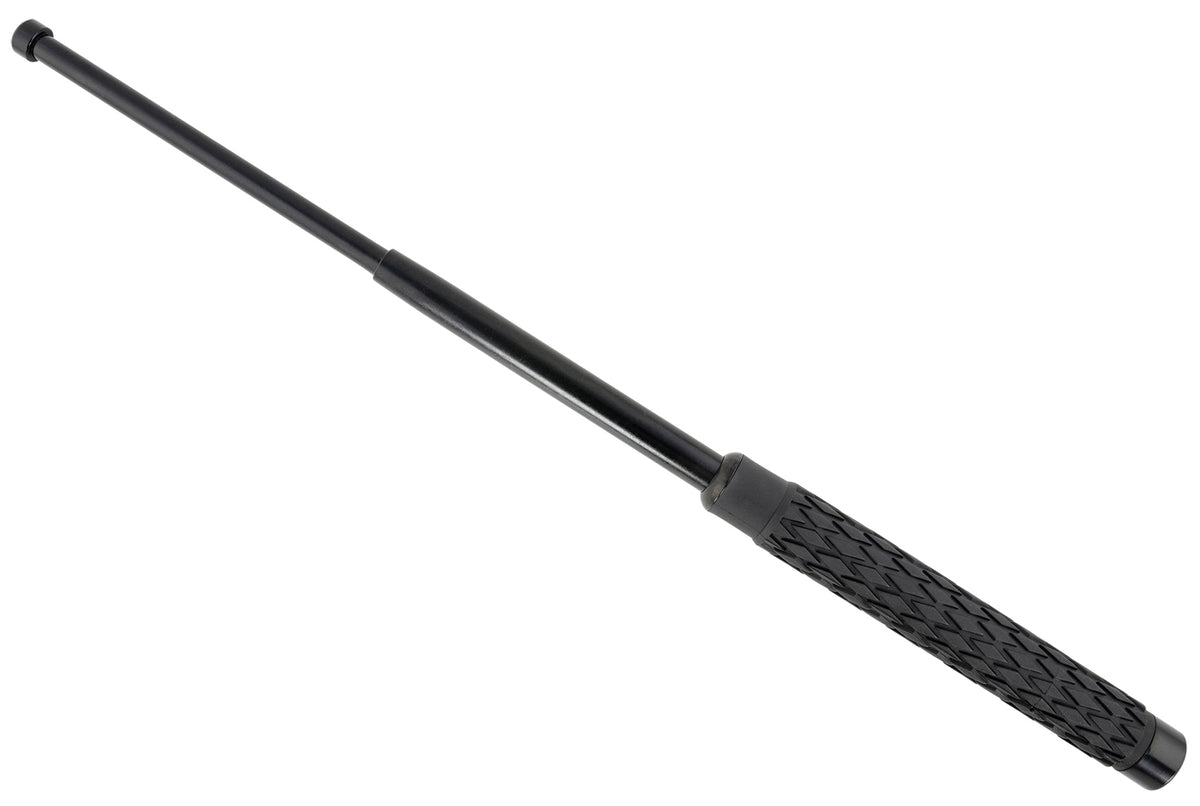 Uzi Accessories IMPEXP21 21-Inch Expandable Black Textured Steel Baton Includes Sheath