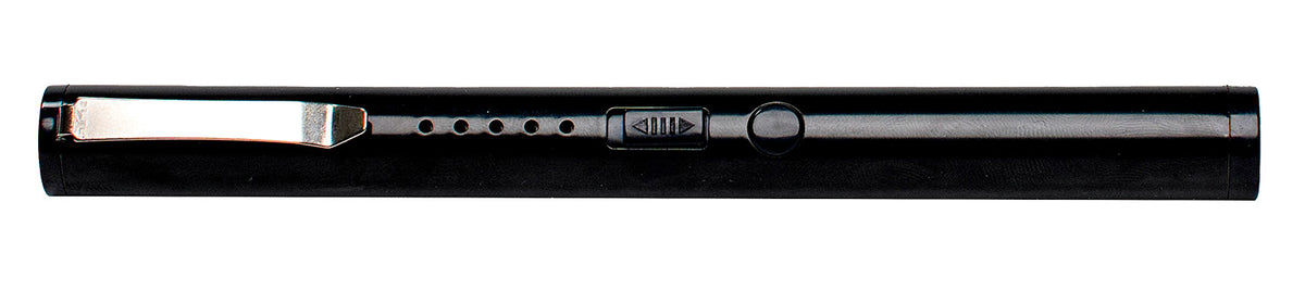 Uzi UZISGPEN1BLK Black Aluminum Stun Pen with Safety Switch