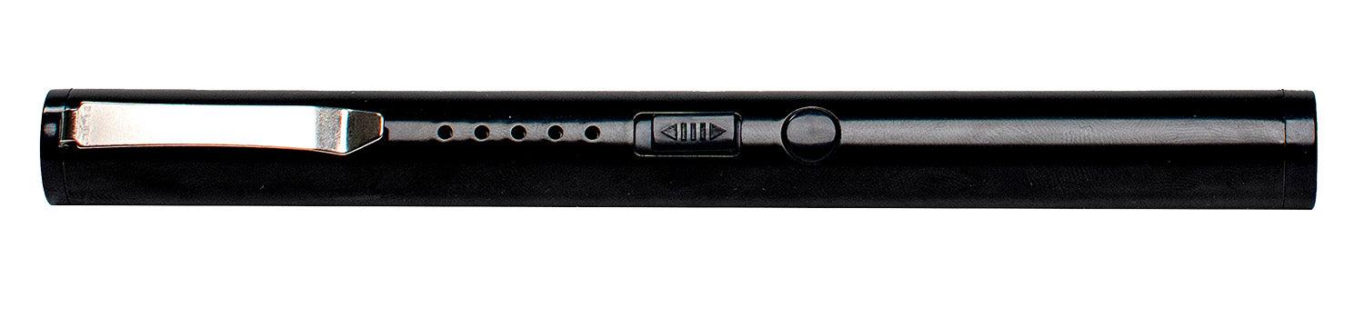 Uzi UZISGPEN1BLK Black Aluminum Stun Pen with Safety Switch