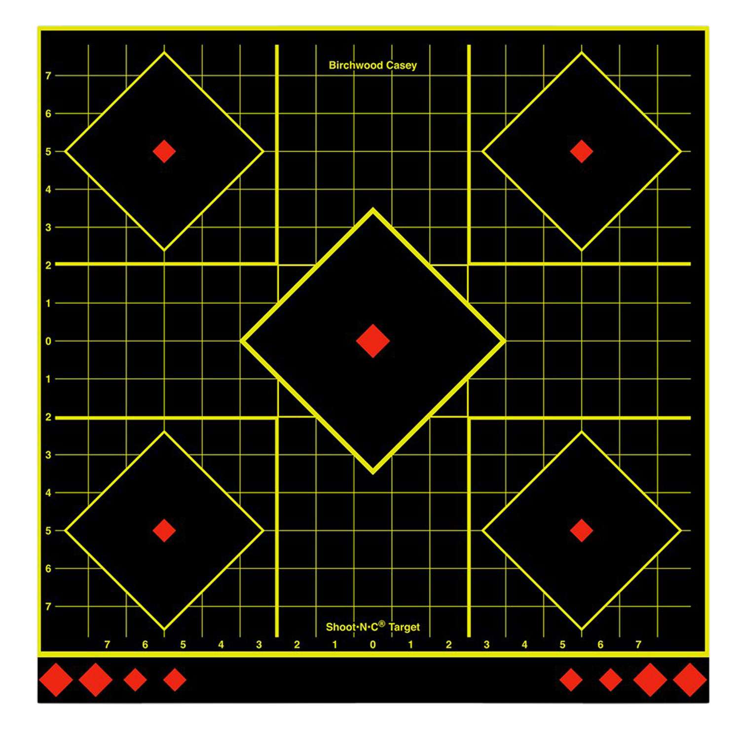Birchwood Casey Shoot-N-C Sight-In 17.75 Inch Reactive Target 100pk