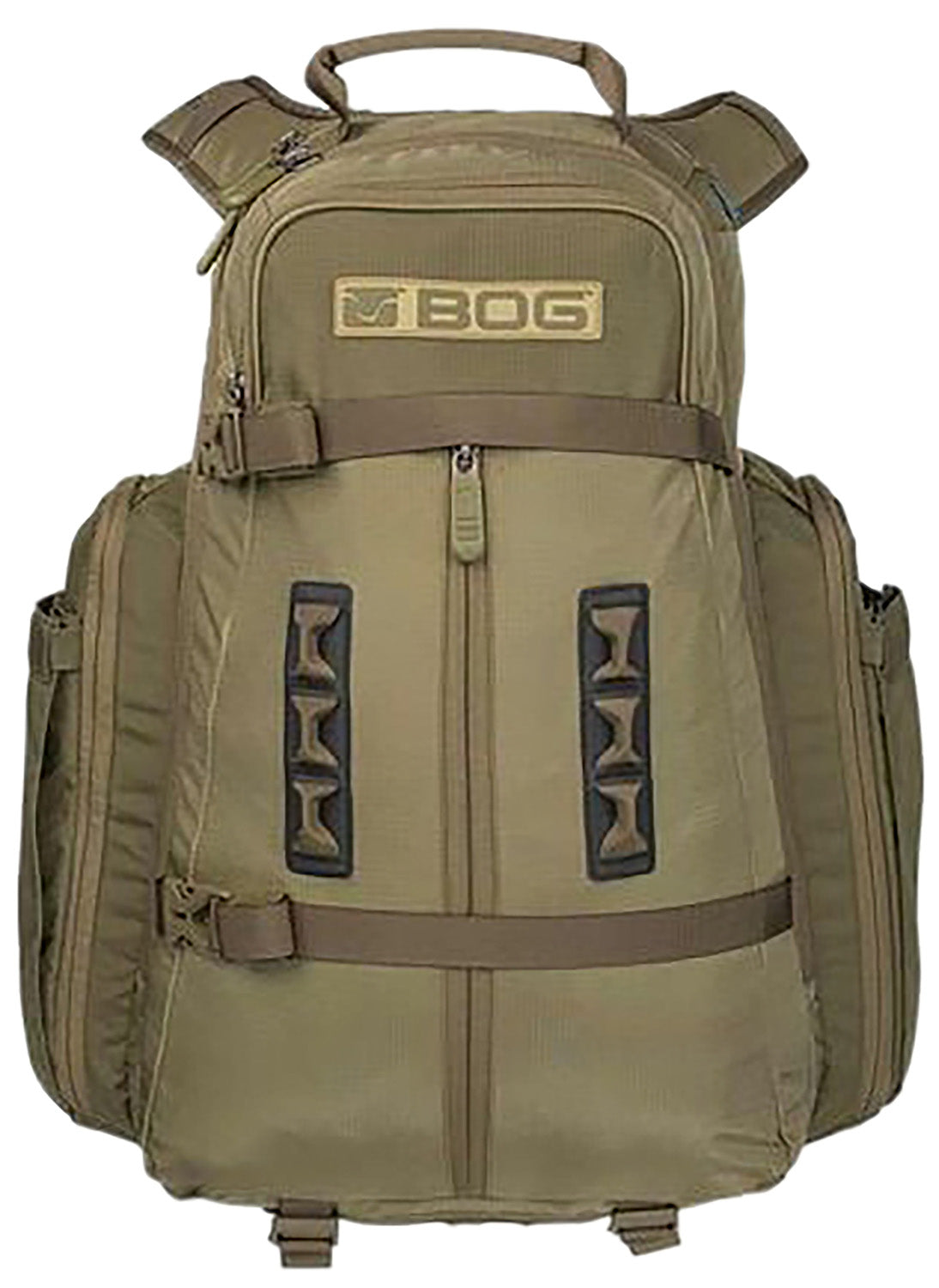 Bog-Pod 1159182 Kinetic Day Pack OD Green Lightweight Nylon with Rain Cover 1900ci