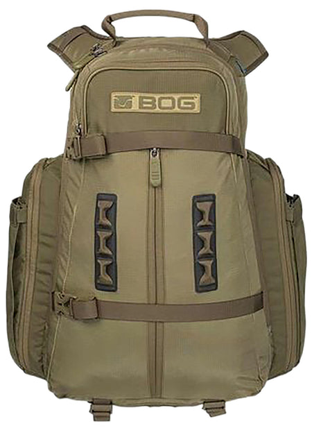 Bog-Pod 1159182 Kinetic Day Pack OD Green Lightweight Nylon with Rain Cover 1900ci