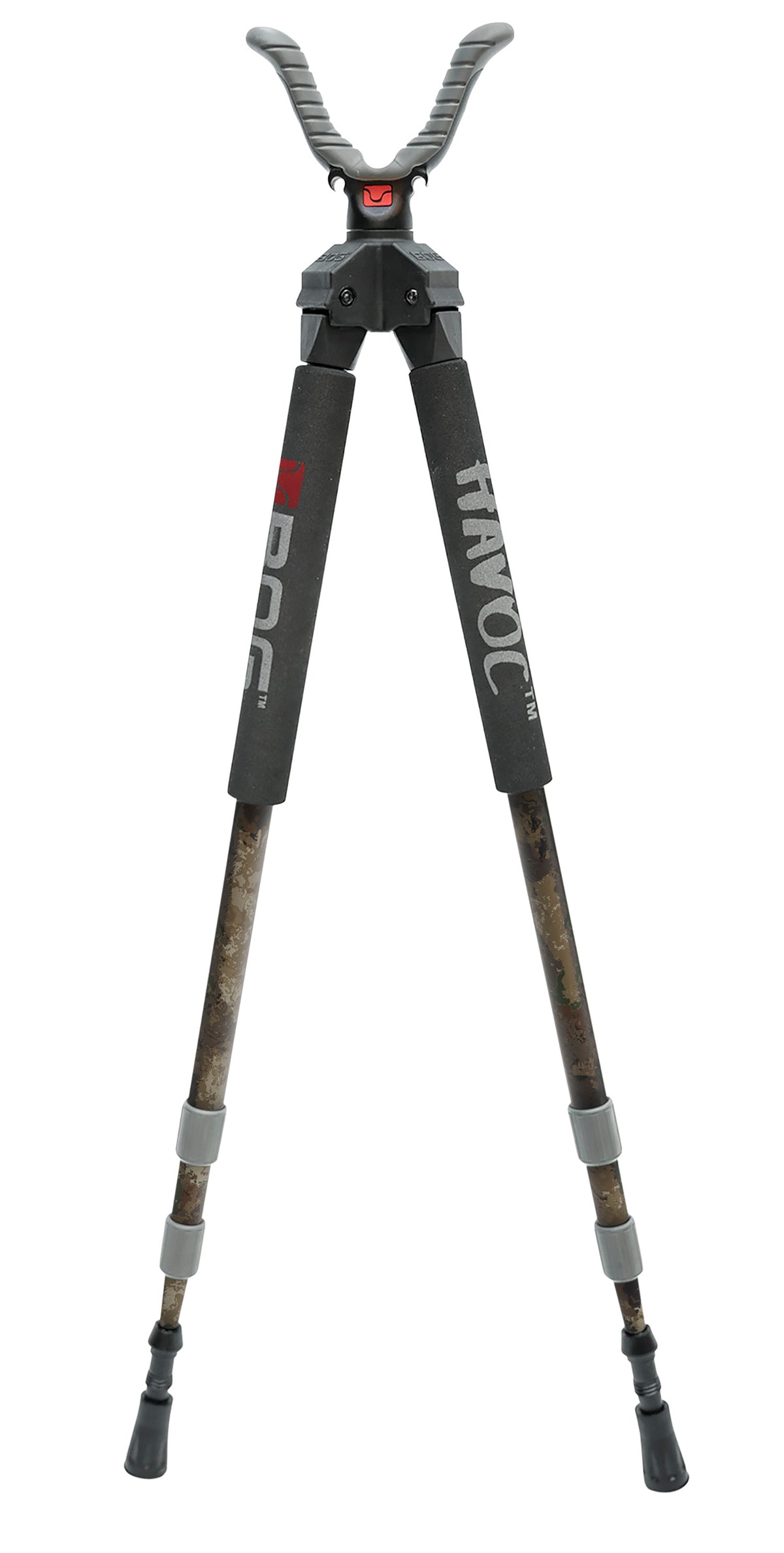 Bog-Pod Havoc Series Bipod Alpine Green Aluminum with Foam Grip 21 to 50 Inch