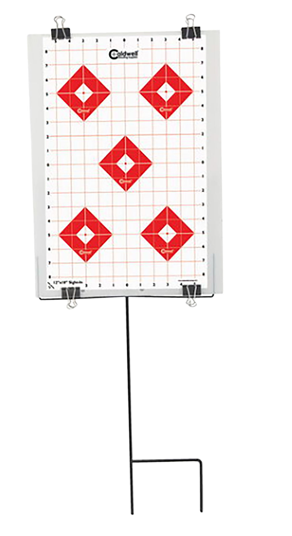 Caldwell 110005 Portable Target Stand Kit Includes Backer, Clamps, and Assorted Targets