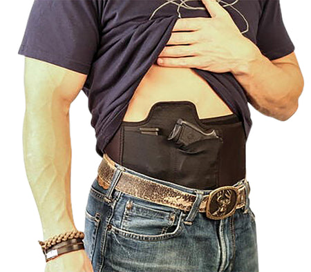 Caldwell Tac Ops XL Moisture Wicking Belly Band Holster in Brown
