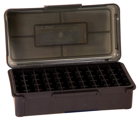 Frankford Arsenal Polymer Hinge-Top Ammo Box 308/243/6.5 Cal Black 50rd