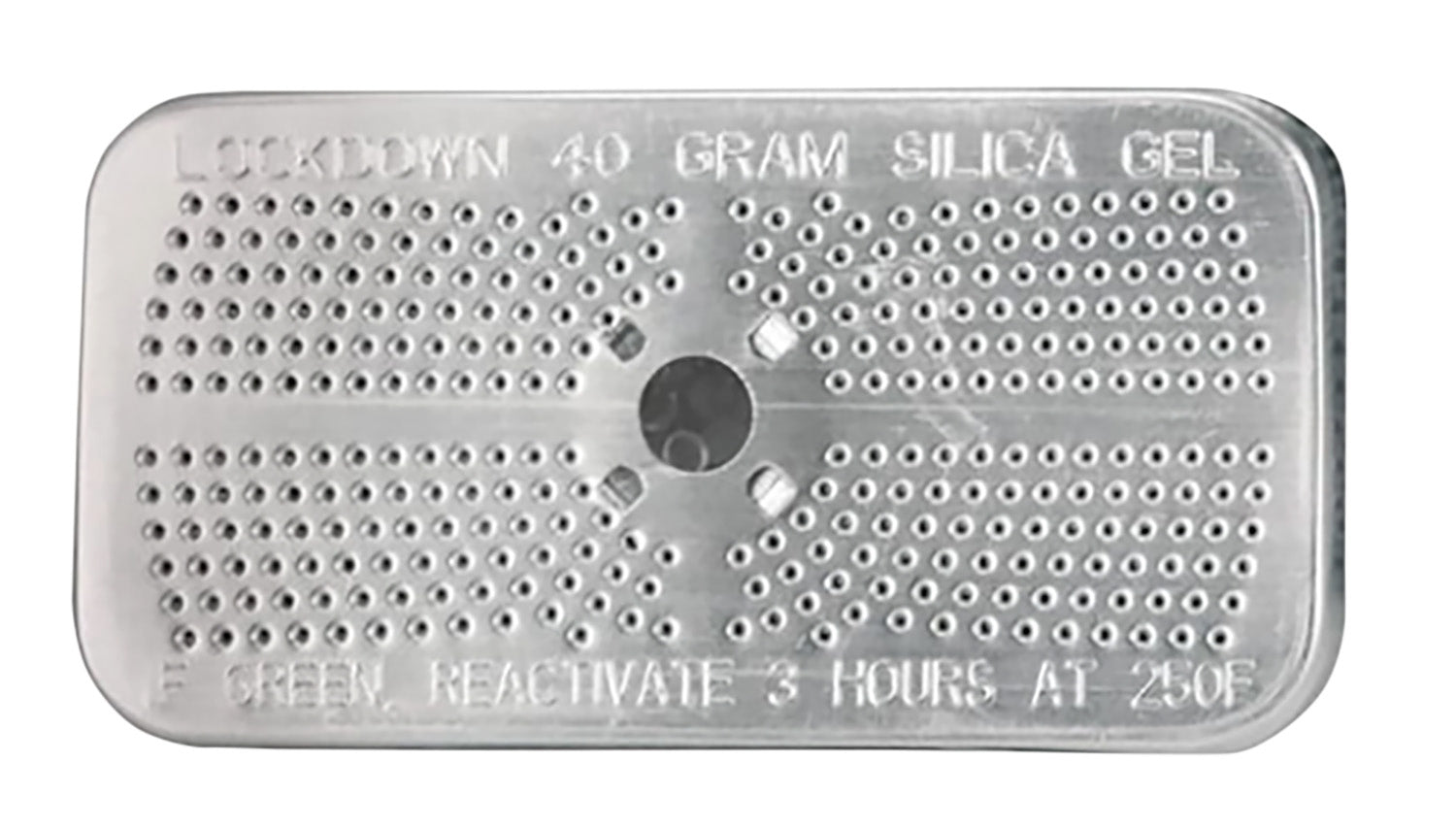 Lockdown 222555 Silica Gel 40 Grams Silver Prevents Rust and Mildew in Safes
