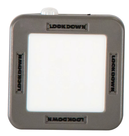 Lockdown 222008 25 LED Auto Vault Light with Motion Sensor Gray White 2 Pk
