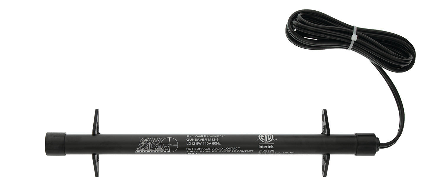 Lockdown Gun Saver 12" Electric Dehumidifier Rod Black 110 Volt