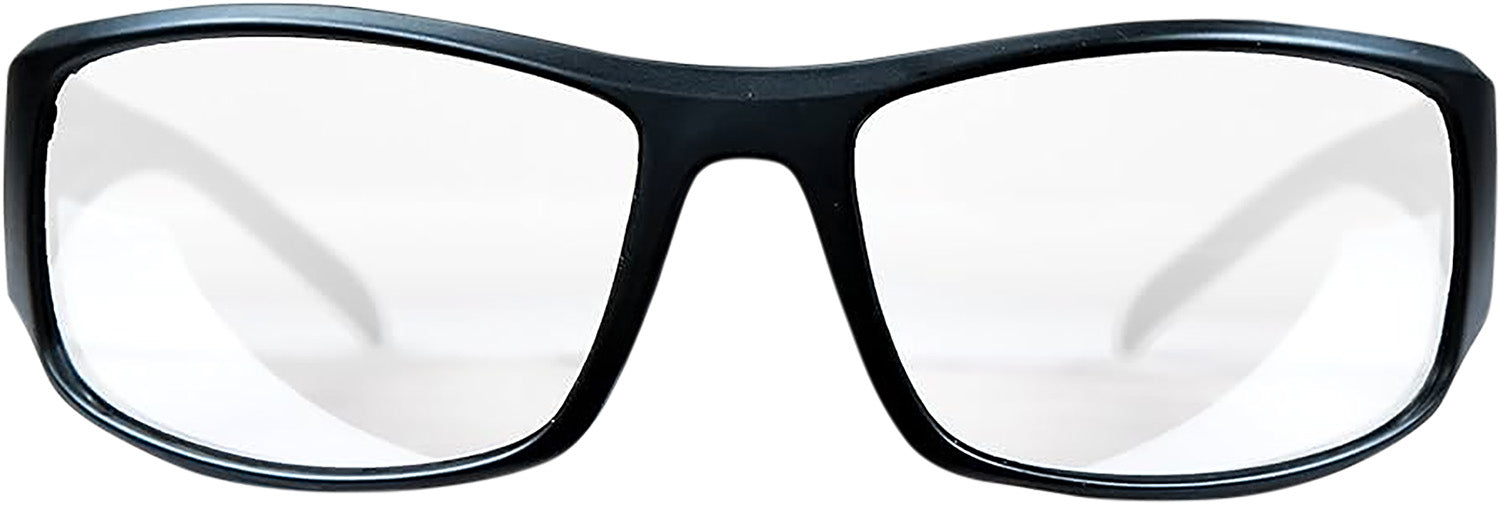 Smith & Wesson M&P Thunderbolt Shooting Glasses Adult Clear Mirror Lens Full Frame Black