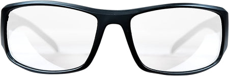 Smith & Wesson M&P Thunderbolt Shooting Glasses Adult Clear Mirror Lens Full Frame Black