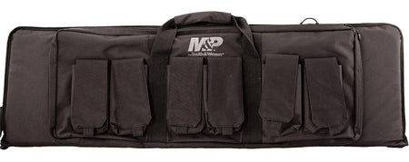 M&P Accessories 110025 Pro Tac Black Nylon Gun Case 42" External Pocket and Magazine Pouches