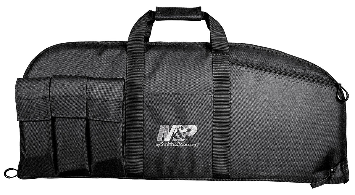 M&P Accessories 110016 Duty Series Large 45" Black Ballistic Fabric Gun Case Padded