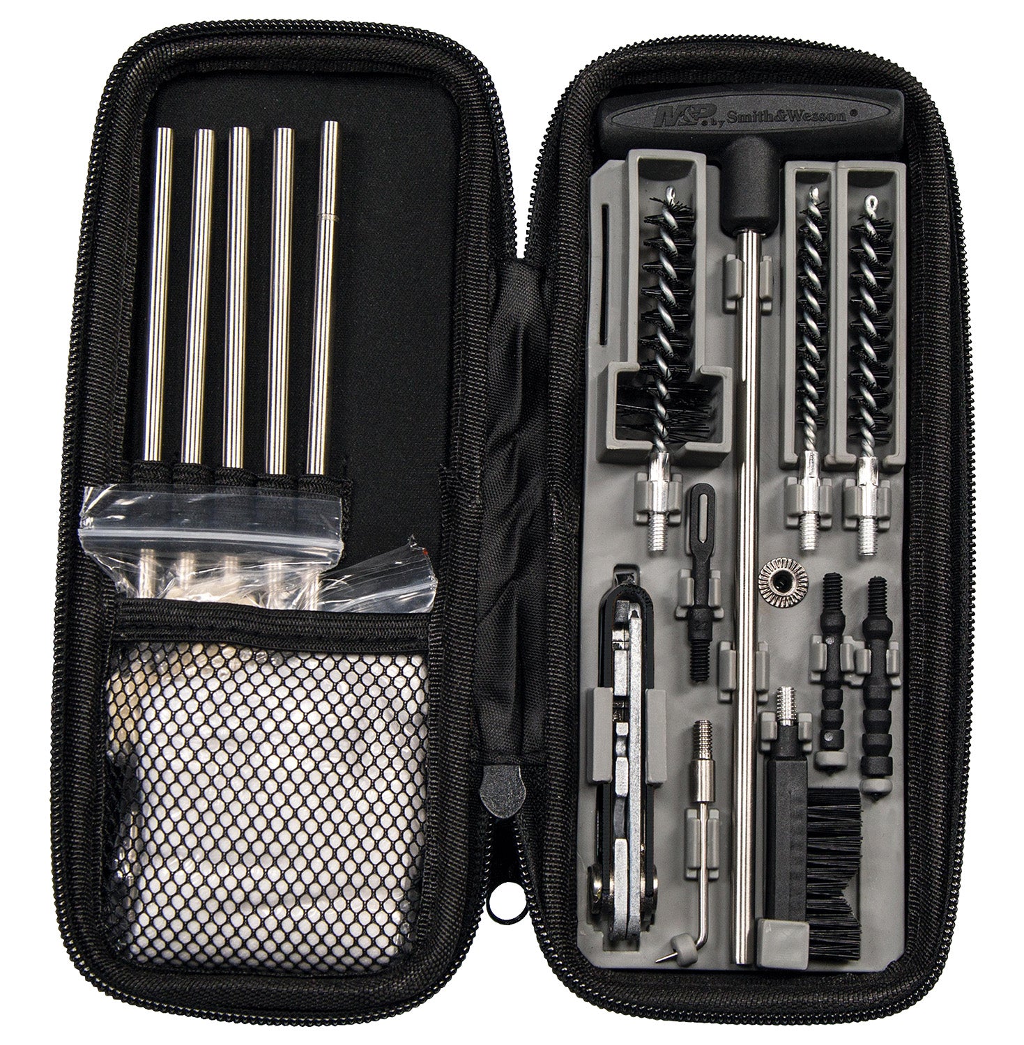 M&P 1084758 Compact .22/.30 Cal Rifle Cleaning Kit with Carry Case