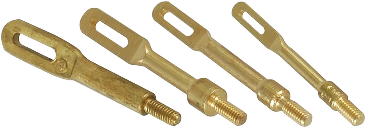 Tipton Brass Slotted Cleaning Rod Tips Multi-Caliber Rifle/Pistol 4 Pack