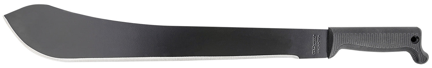 Cold Steel CS97LBMS 18" Bolo Machete Baked-On Anti Rust 1055 Carbon Steel with Black Polypropylene Handle Includes Sheath