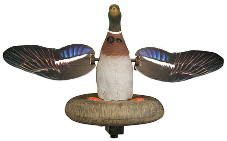 Higdon Outdoors 53072 XS Floating Flasher Mallard Drake Waterfowl Decoy Multi-Color w/ Remote Compatibility