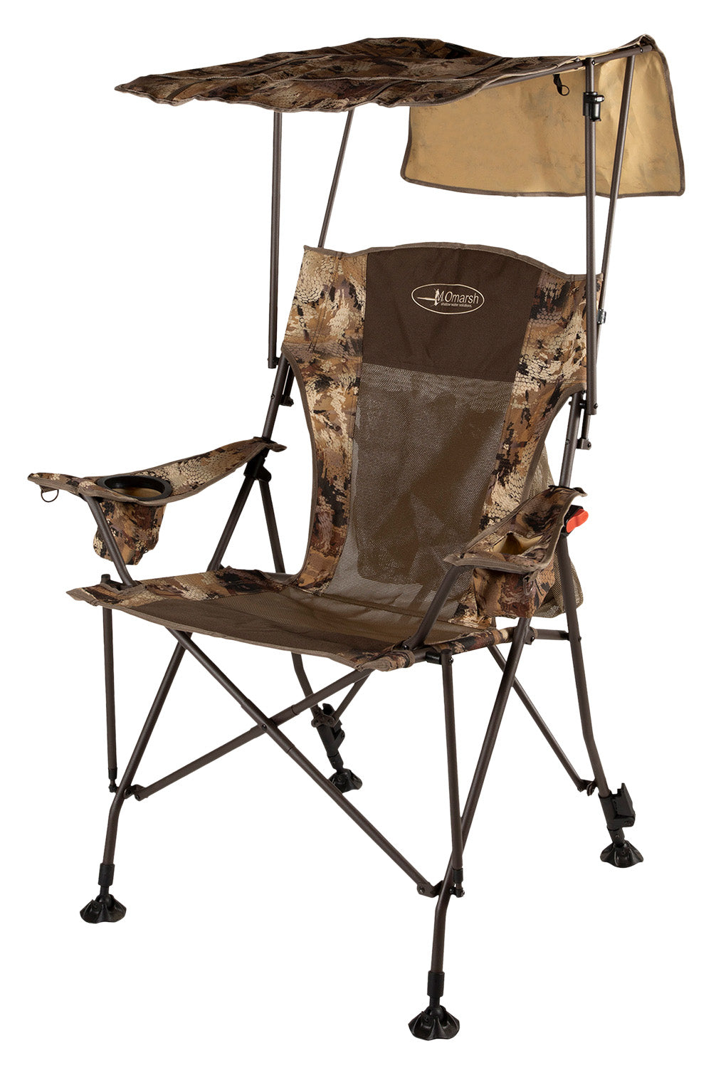 MOmarsh 31548 Tactical Adjustable Dove Hunting Chair Optifade Marsh Camo