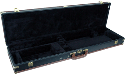 Browning Trap Shotgun Single BBL Luggage Case 34" Black/Tan Vinyl
