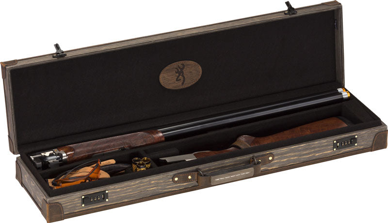 Browning O/U BT Shotgun Case 32" Dark Madera Wood Grain Combo Lock