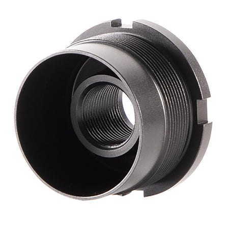 Dead Air DA410 Ghost Wolfman Wolf-9SD Silencer Fixed Mount 1/2"-28 Thread Black Cerakote