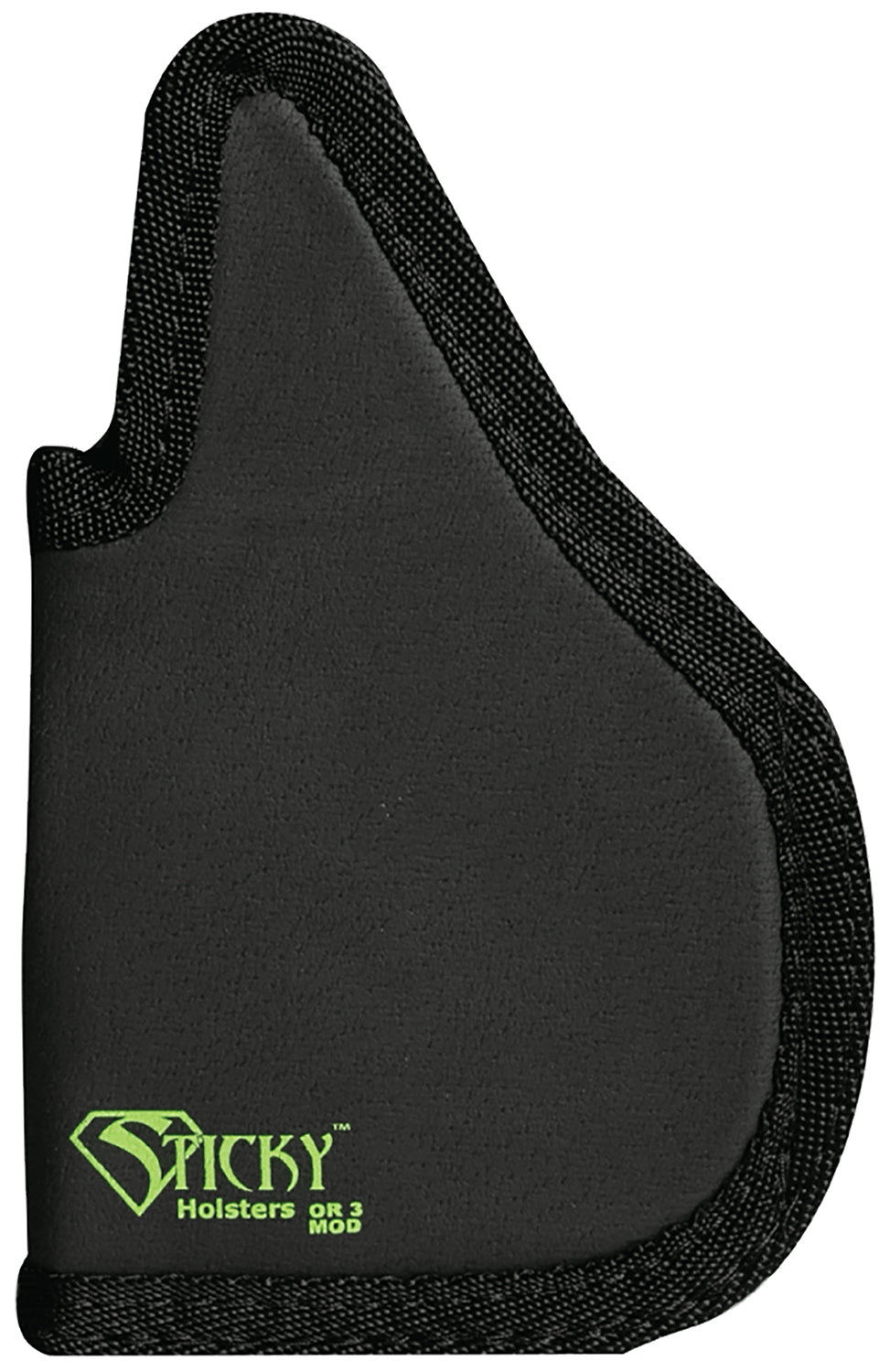 Sticky Holsters OR3MOD OR-3 Modified Black/Green Rubber IWB Holster Sig P365XL Optic Ready Ambidextrous