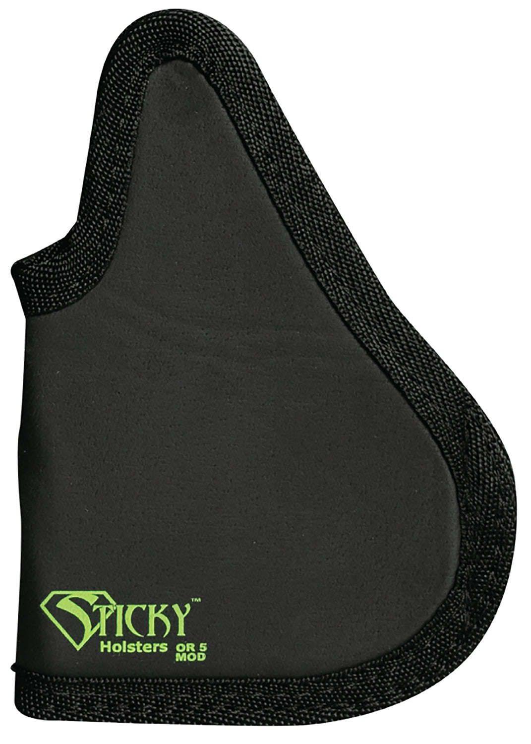 Sticky Holsters OR5MOD Black Cordura Foam Modified IWB Holster Glock 42/Sig P365/Springfield XDS Ambidextrous