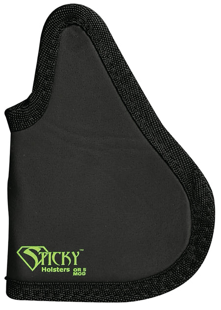 Sticky Holsters OR5MOD Black Cordura Foam Modified IWB Holster Glock 42/Sig P365/Springfield XDS Ambidextrous