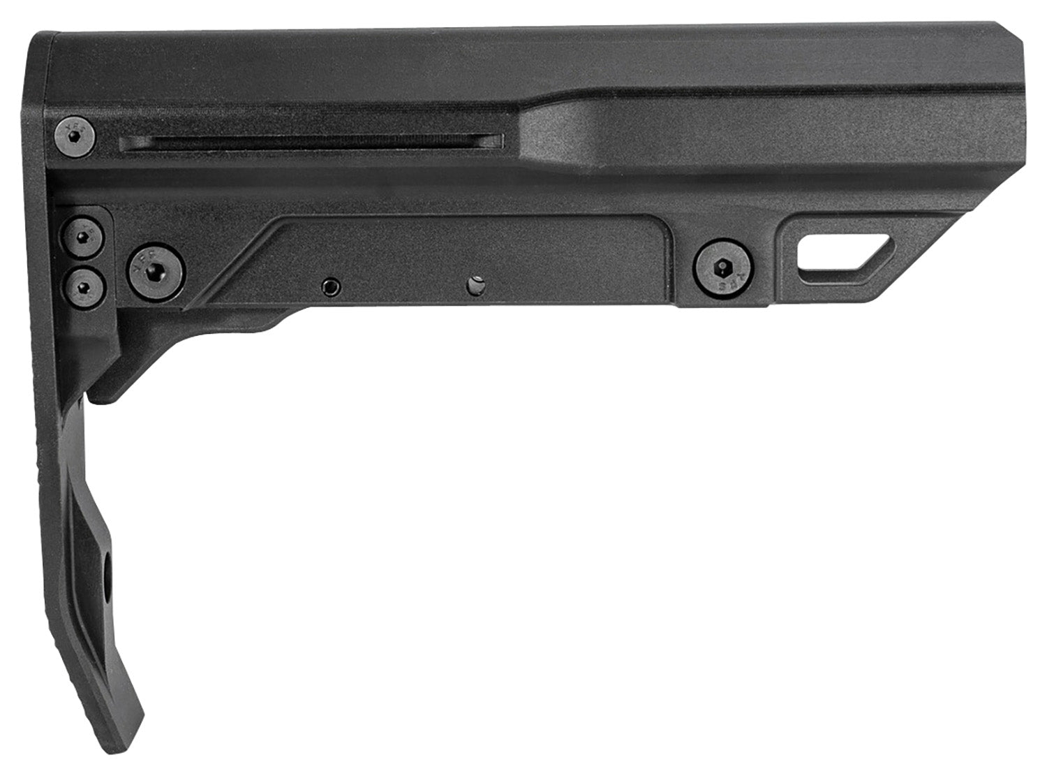 Mission First Tactical BMSMILMTLBL AR-15 Battlelink Minimalist Mil-Spec Stock Black 6061-T6 Aluminum