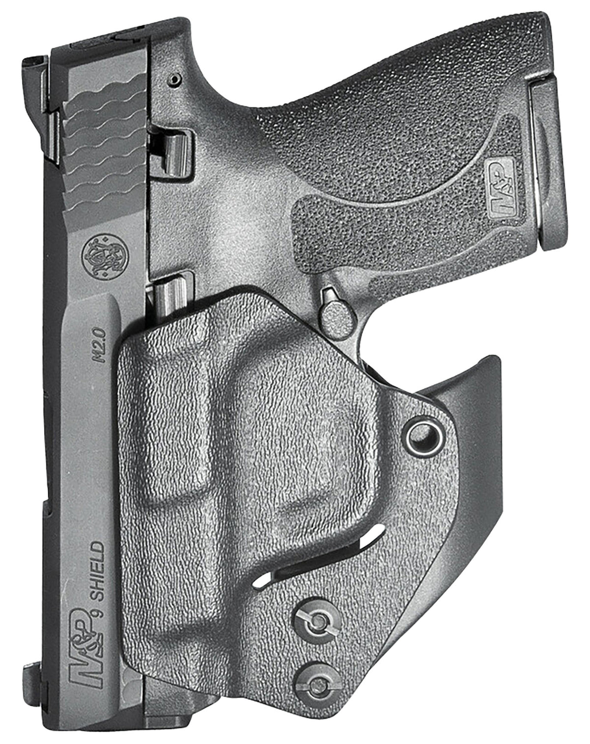 Mission First Tactical IWB Minimalist Holster Fits S&W M&P Shield 1.0 and 2.0 9mm/40 Ambidextrous Black