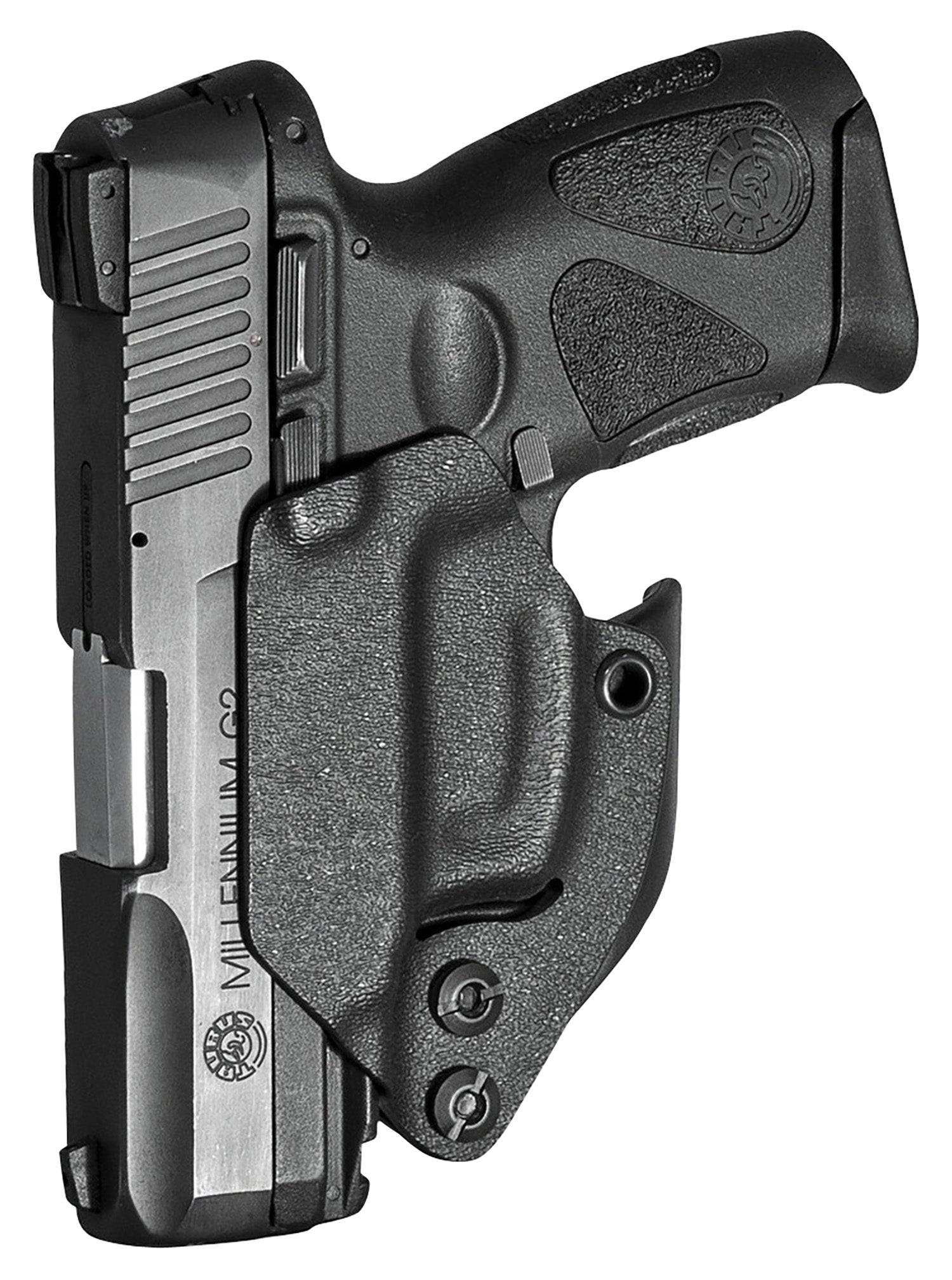 Mission First Tactical Ambidextrous IWB Minimalist Holster for Taurus G2 G2C G3 PT111 Black Polymer Belt Clip