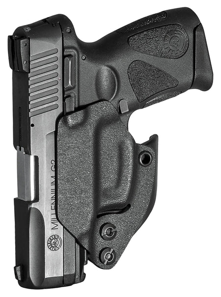 Mission First Tactical Ambidextrous IWB Minimalist Holster for Taurus G2 G2C G3 PT111 Black Polymer Belt Clip
