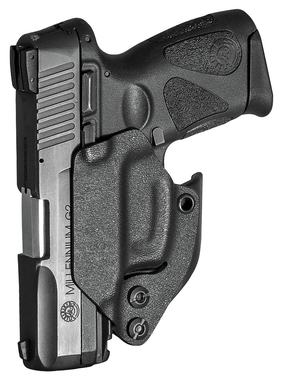 Mission First Tactical Ambidextrous IWB Minimalist Holster for Taurus G2 G2C G3 PT111 Black Polymer Belt Clip