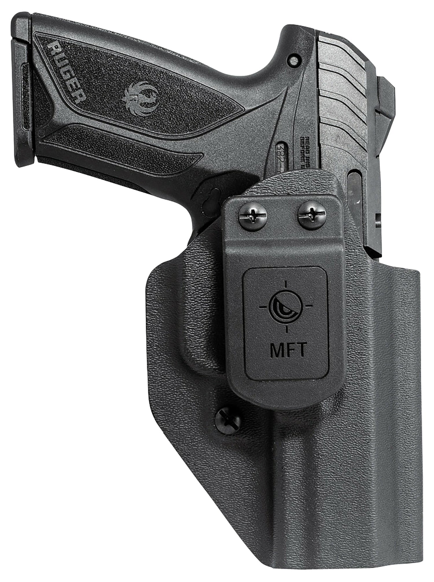 Mission First Tactical Ambidextrous IWB Appendix Holster Black Polymer for Ruger Security 9