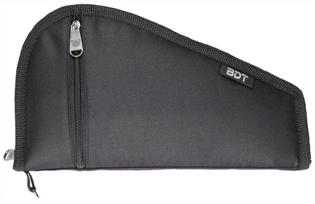 Bulldog BDT619B 9-Inch Black Nylon Deluxe Pistol Case with Accessory Pocket and Barrel Sleeve