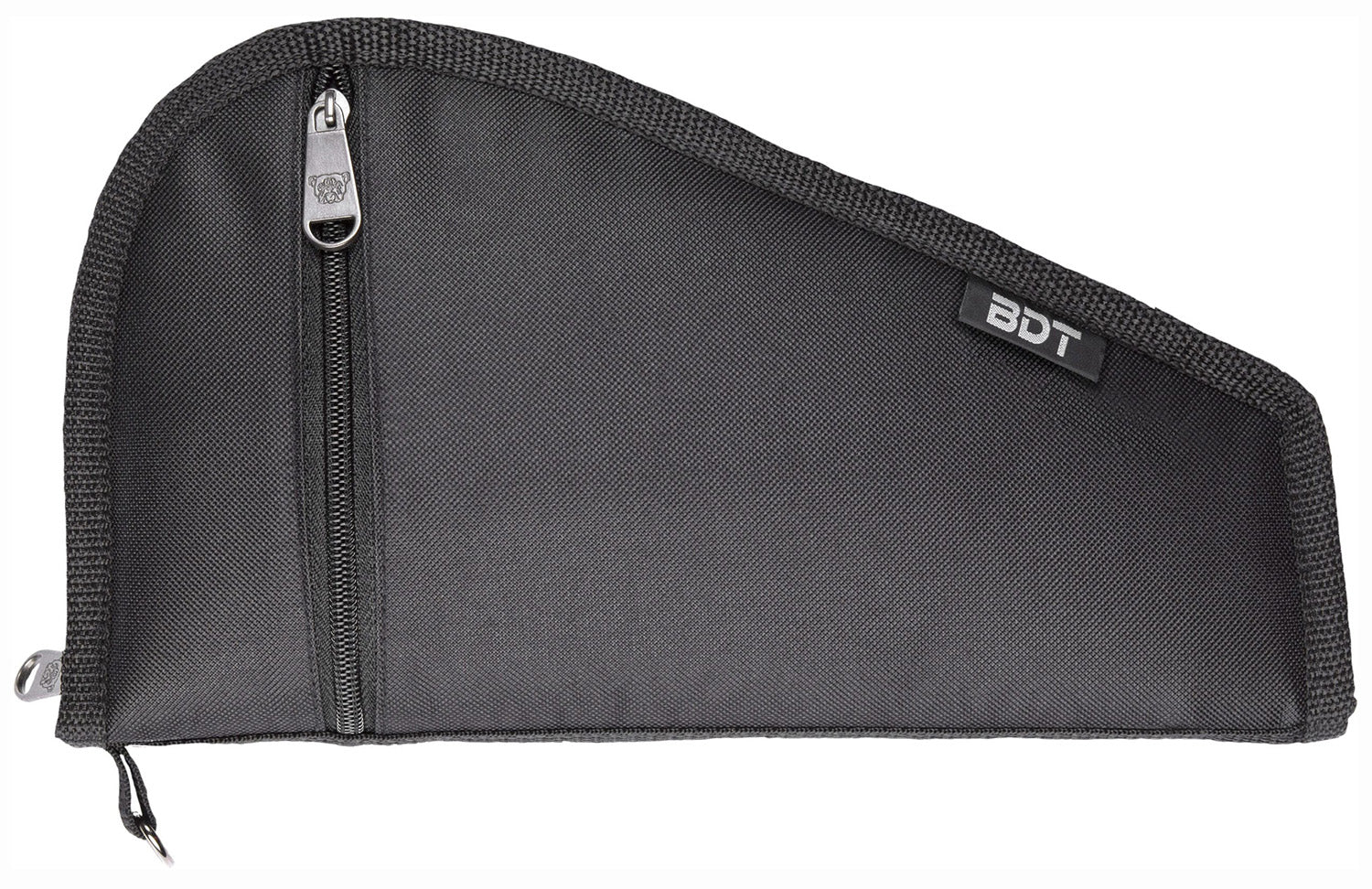 Bulldog BDT620B 12-Inch Black Nylon Deluxe Pistol Case with Accessory Pocket and Barrel Sleeve