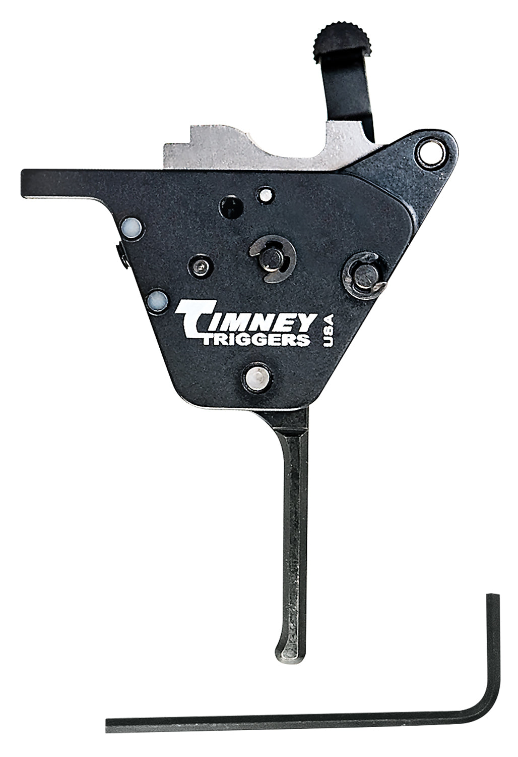 Timney Triggers CZ457ST Drop-In Straight Trigger 0.10-2 lb Black Oxide Finish for CZ 457
