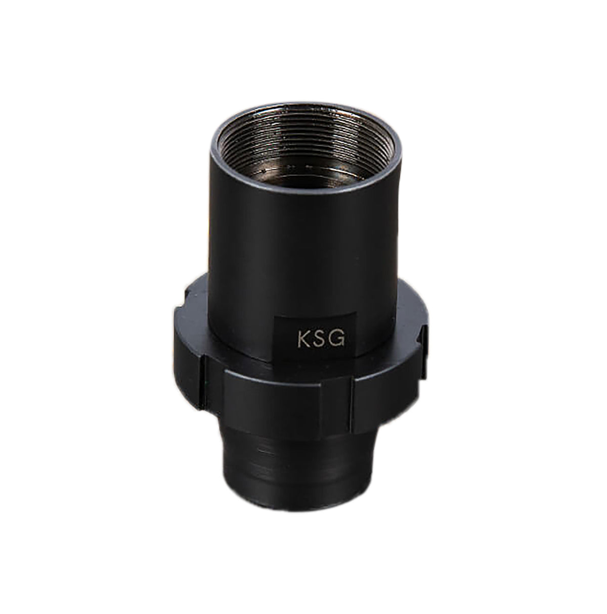 SilencerCo AC1347 Black Choke Mount Adapter for KSG 12 Gauge Salvo 12 Compatible