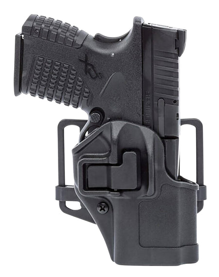 Blackhawk Serpa CQC Outside Waistband Size 76 Black Polymer Holster Fits Glock 48 w/wo Rail Right Hand