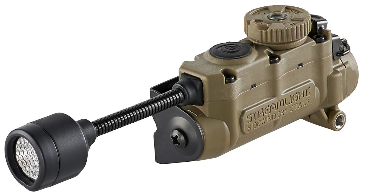 Streamlight Sidewinder Stalk Coyote 76 Lumen Helmet Mount Multi-LED Light White IR