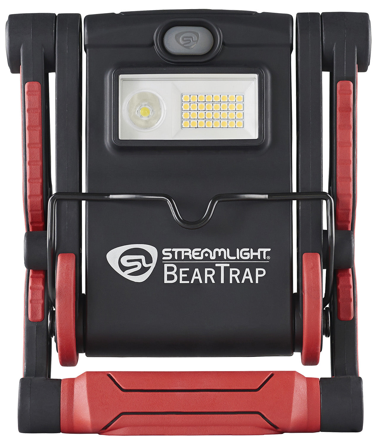 Streamlight 61520 BearTrap 2000 Lumen Rechargeable Clamp Work Light Red Spot Flood