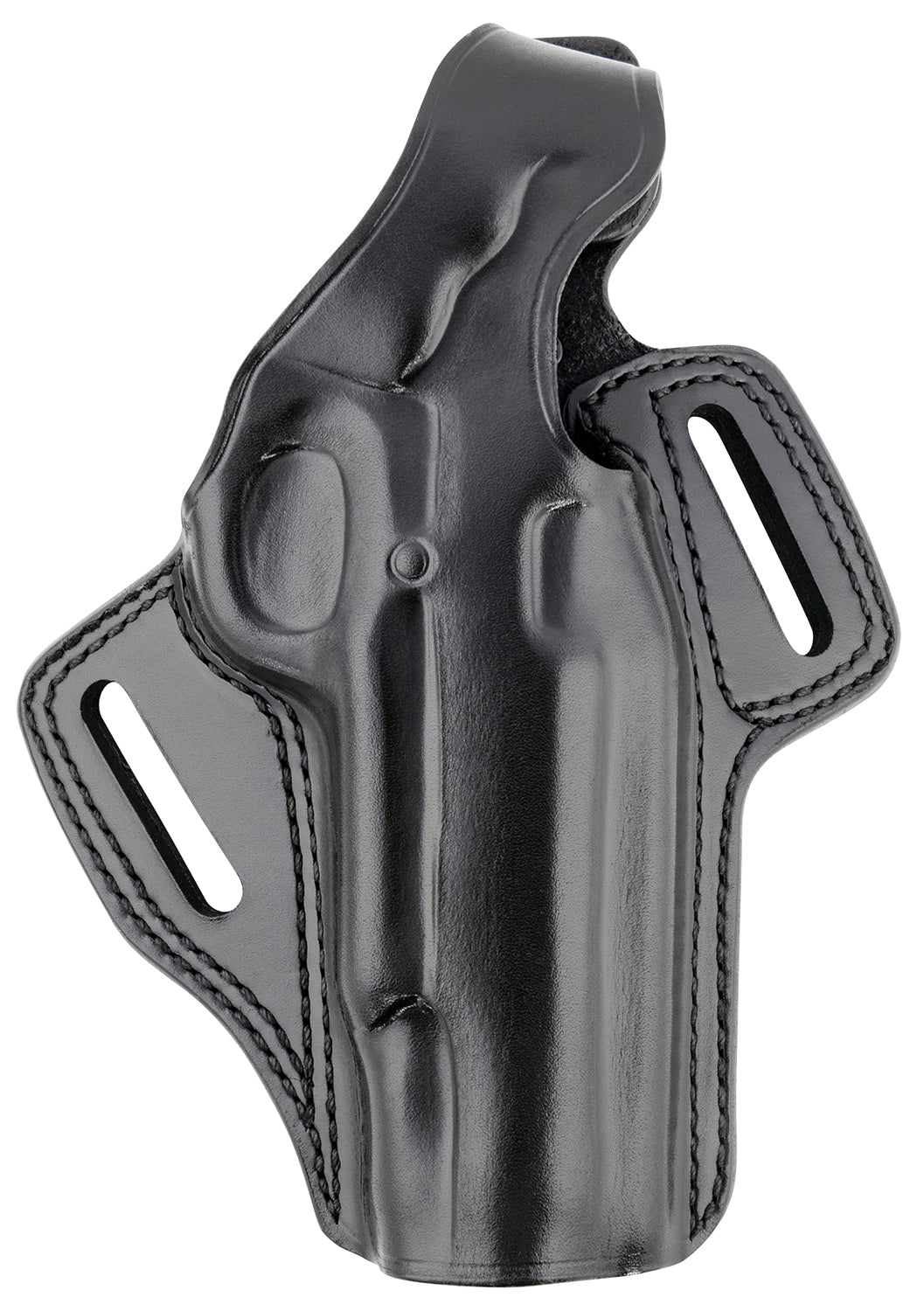 Galco FL212RB Fletch High Ride OWB Black Leather Holster Fits 1911 Right Hand