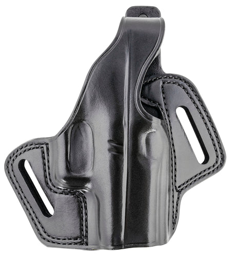 Galco FL800RB Fletch High Ride OWB Black Leather Holster Glock 43 43X Springfield Hellcat Right Hand