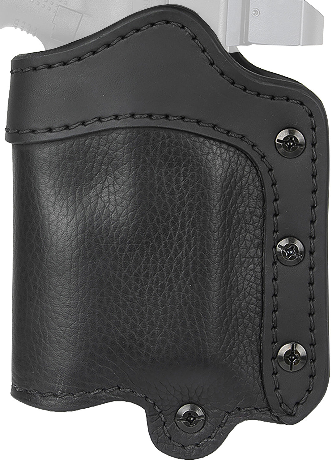 1791 Gunleather Ultra Custom Memory-Lok Light Bearing OWB Holster Size 2.1 Night Sky Black Leather - M&P Shield RH